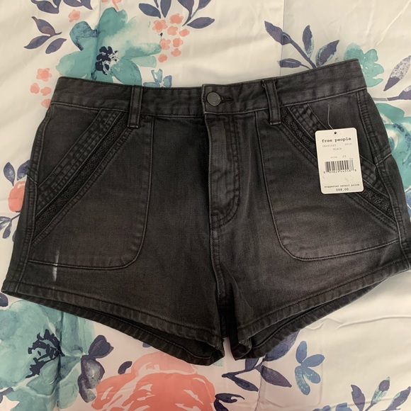 Free People Pants - Free People High Waisted shorts NWT